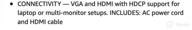img 1 attached to 🖥️ HP_New_HP 24" Full HD Anti-Glare Monitor - FreeSync, 70Hz, Tilt Adjustment, Anti-Glare Coating - Model: 2D9K0AA#ABA review by John Macovei