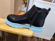 img 1 attached to Stylish And Practical Brooman Kids Chelsea Boots For Boys And Girls - Perfect Ankle Boots With Convenient Zipper Closure review by Angela Murphy