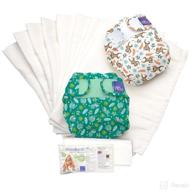 🌿 bambino mio miosolo classic cloth diaper set: a must-have for eco-conscious parents! logo