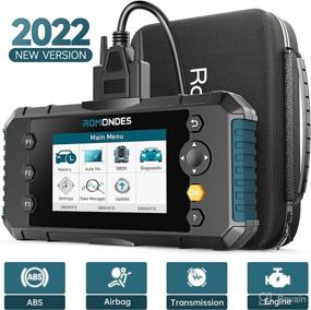 img 4 attached to Romondes RD2000 OBD2 Scanner: Comprehensive Car Diagnostic Tool with ABS, SRS, and Transmission Functions, Check Engine Code Reader with Carrying Case - Airbag Scanner for All Cars, Auto VIN & Live Data