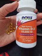 img 1 attached to NOW Vitamin D3 Caps, 10,000 IU, 240 Caps review by Mateusz Komorowski ᠌