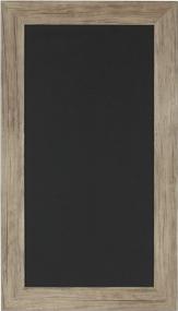 img 4 attached to Rustic Brown Magnetic Chalkboard: DesignOvation Beatrice | 13X23, Framed & Stylish