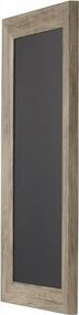 img 2 attached to Rustic Brown Magnetic Chalkboard: DesignOvation Beatrice | 13X23, Framed & Stylish