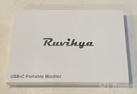 картинка 1 прикреплена к отзыву Ruvihya Portable 15.6" Touchscreen Monitor with 10-Point Touch, 60Hz, Flicker-Free, Frameless Design, Built-In HD Speakers от John Murphy