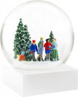 ice skating snow globe by coolsnowglobes logo