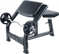 build bicep muscle with ritfit preacher curl bench - perfect for home & commercial gym logo