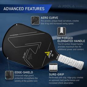 img 2 attached to Unleash Your Inner Pro With JOOLA'S 2022 USAPA Approved Ben Johns Hyperion CFS 14 Pickleball Paddle