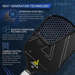 img 1 attached to Unleash Your Inner Pro With JOOLA'S 2022 USAPA Approved Ben Johns Hyperion CFS 14 Pickleball Paddle