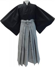 img 3 attached to Authentic Japanese Samurai Style: Edoten'S Hakama Uniform