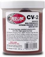 🔴 red line 80401 cv-2 grease, 14 ounce jar, single pack logo