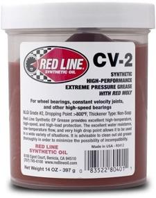 img 1 attached to 🔴 Red Line 80401 CV-2 Grease, 14 Ounce Jar, Single Pack