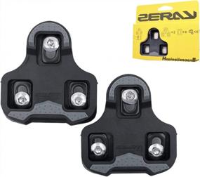 img 4 attached to ZERAY SP-110 Bike Cleats: Compatible With Keo Structure & Pedals, Enhanced Grip!