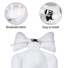 img 2 attached to Fox Neck And Body Support Pillow For Toddler In Car Seat And Stroller - AIPINQI