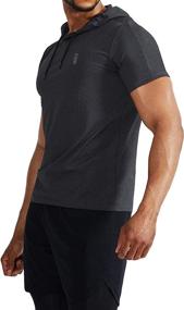 img 1 attached to Neleus Running Shirt Workout Athletic Men's Clothing -- Active