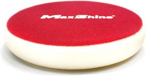 img 2 attached to 🔪 Premium Maxshine White Flat Foam Cutting Pad - 5 Inch/130mm: Achieve Flawless Results!