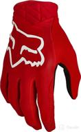 fox racing airline motocross glove logo