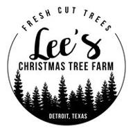 lee's christmas tree farm logo