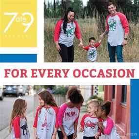 img 2 attached to 🏕️ Happy Camper Camping Tee for Kids - 7 Ate 9 Apparel Outdoors