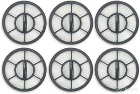 img 3 attached to 🔍 Fette Filter - Exhaust Vacuum Filter for Eureka AirSpeed EF-7 Models AS3001A, AS3008A, AS3011A, AS3030A, AS3033A - Compare to Part # 091541 (6-Pack)