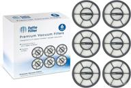 🔍 fette filter - exhaust vacuum filter for eureka airspeed ef-7 models as3001a, as3008a, as3011a, as3030a, as3033a - compare to part # 091541 (6-pack) логотип