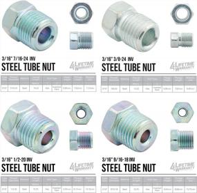 img 3 attached to 4LIFETIMELINES Комплект трубок и фитингов тормозной магистрали из настоящего медно-никелевого сплава - немагнитные, прочные и готовые к установке