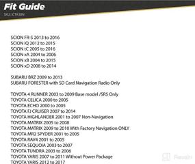 img 2 attached to 🚗 SCOSCHE Install Centric ICTA3BN: Complete Double DIN Installation Solution for Toyota/Scion 2000-17 - Upgrade Your Car Stereo!