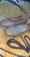 img 1 attached to DREAM PAIRS Nina 100 Sparkly Classic Girls' Flats review by Julius Lito
