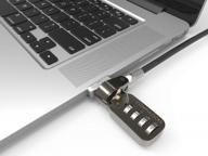 💻 silver macbook air ledge security laptop lock slot adapter with combination lock - maclocks mbaldgz01cl logo