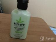 img 1 attached to Hempz Exotic Natural Herbal Body Moisturizer With Pure Hemp Seed Oil, Green Tea And Asian Pear, 2.25 Fluid Ounce - Nourishing Vegan Skin Lotion For Dryness And Flaking With Acai And Goji Berry review by Rance Riley
