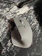 img 1 attached to 🖱️ Logitech MX Master Wireless Mouse: High-Precision Sensor, Easy-Switch up to 3 devices, Meteorite Black review by Abhey Rai ᠌