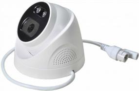 img 4 attached to 4MP Dome PoE IP Camera Waterproof Outdoor Night Vision 2.8Mm Wide Angle BlueFishCam