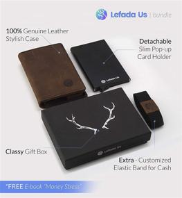 img 3 attached to Lefada Us Minimalist Blocking Aluminum Men's Accessories ~ Wallets, Card Cases & Money Organizers