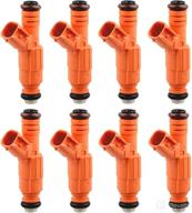 🚀 high-performance mostplus ev6 style fuel injectors for crown victoria 4.6l v8 (set of 8) - boost your engine's power! logo