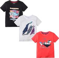 🦖 mssmart summer toddler dinosaur boys' tops, tees & shirts - stylish clothing for little ones logo