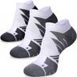 keep your feet comfortable during runs with no show anti-blister coolmax socks logo