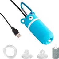 portable usb mini aquarium air pump 🐠 - efficient, silent, and energy-saving fish tank oxygen pump logo