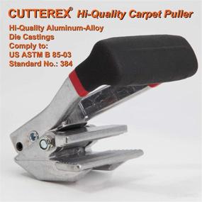 img 3 attached to 🔧 CUTTEREX Carpet Puller Clamp: Enhanced Carpet Pulling Claw for Easy Installation or Removal