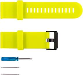 img 3 attached to Сменный силиконовый браслет с отверткой для часов серии Suunto Traverse - браслет-аксессуар для отслеживания фитнеса и занятий спортом