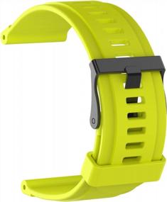 img 1 attached to Сменный силиконовый браслет с отверткой для часов серии Suunto Traverse - браслет-аксессуар для отслеживания фитнеса и занятий спортом