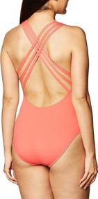 img 2 attached to Blanca Island Goddess Cross Back One Piece Women's Clothing via Swimsuits & Cover Ups