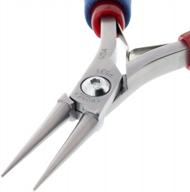 tronex p731 round nose pliers with long ergonomic handles: ideal tool for precise bending and shaping jobs logo