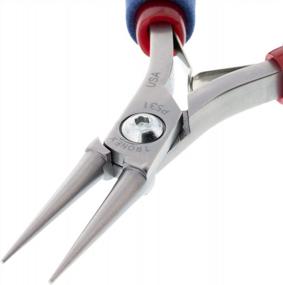img 4 attached to Tronex P731 Round Nose Pliers With Long Ergonomic Handles: Ideal Tool For Precise Bending And Shaping Jobs