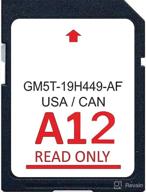 new 2021 a12 navigation sd card gm5t-19h449-af | ford & lincoln compatible | sync usa/canada logo