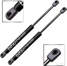 img 2 attached to 📦 BOXI Gas Charged Universal Lift Supports - Extended 17.13 inches, Compressed 10.43 inches, 34 lbs Force - 2pcs Set