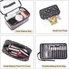 img 2 attached to MAGEFY 4Pc Waterproof Makeup Bags Set: Travel Organizer For Women & Men Accessories, Toiletries