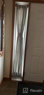 img 1 attached to Adjustable Magnetic Curtain Rods (2 Pack) With Petite Ball Ends For Metal Doors And Appliances - Top And Bottom Multi-Use, 16-28 Inch, 1/2 Inch Diameter, Nickel Finish By H.VERSAILTEX review by Melissa Richards