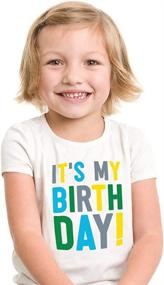 img 1 attached to 🎉 Premium Tstars Birthday Outfit Toddler T Shirt for Boys - Tops, Tees & Shirts