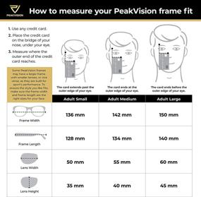 img 1 attached to PeakVision Non Polarized Sunglasses Dual Zone Technology