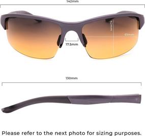 img 2 attached to PeakVision Non Polarized Sunglasses Dual Zone Technology