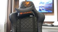 img 1 attached to Gaming chair COUGAR Armor One, on wheels, eco leather, black/orange [cu-armone] review by Boyan Marinov ᠌